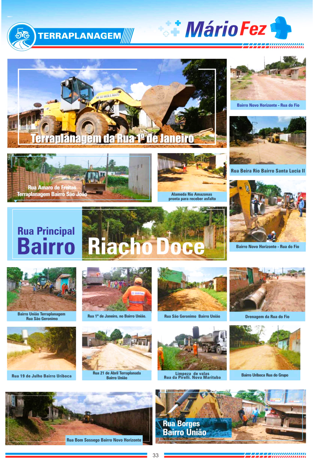 Página 33 das obras Mário Filho