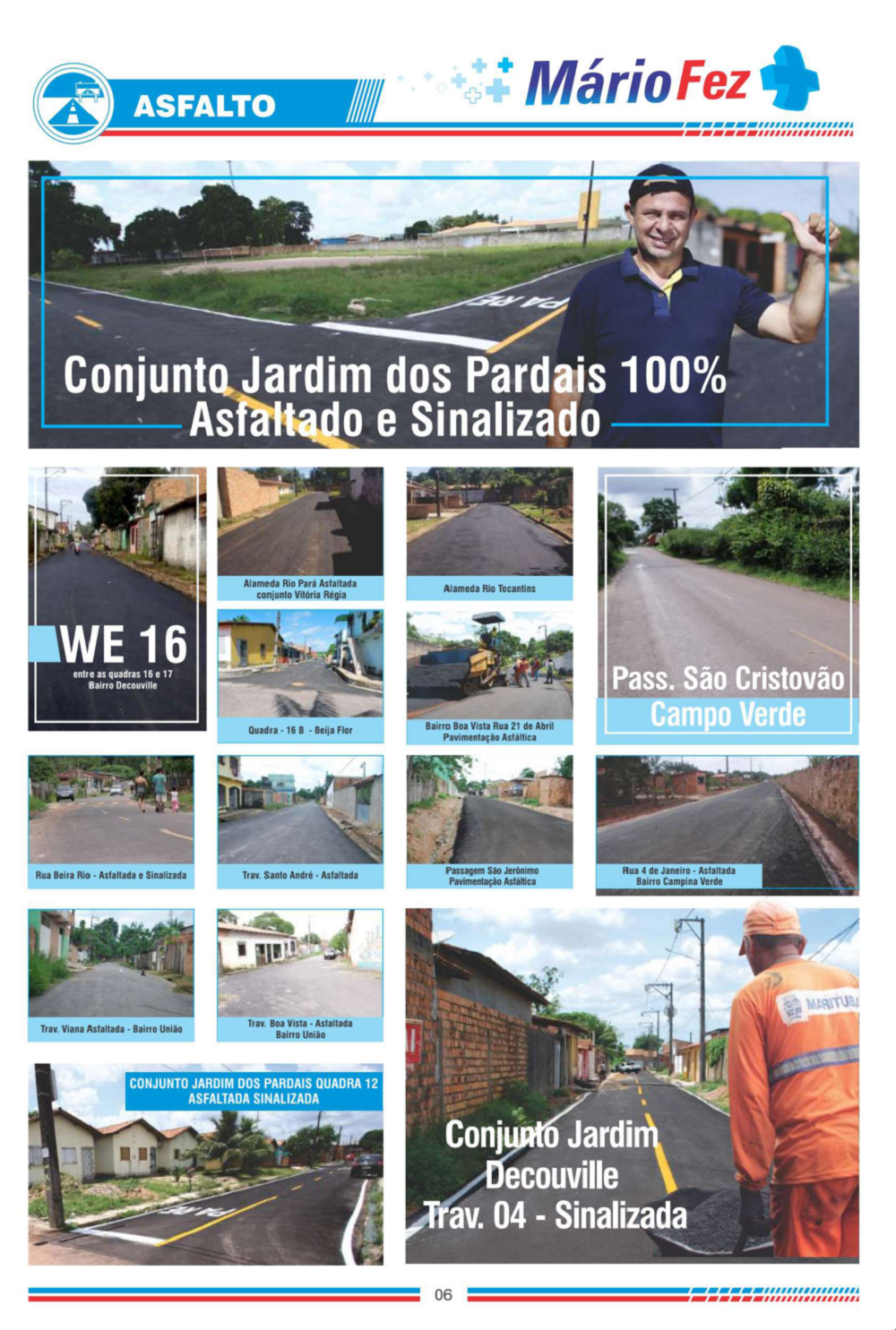 Página 6 das obras Mário Filho