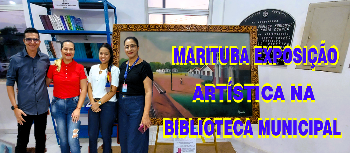 Foto exposição artística na biblioteca 4